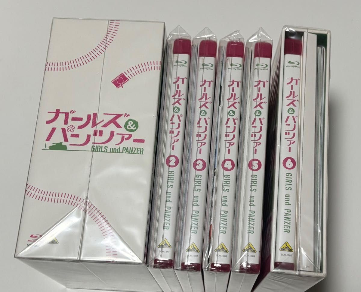ガールズ&amp;パンツァー 全6巻 Blu-ray セット ブルーレイBOX トランプ 特装