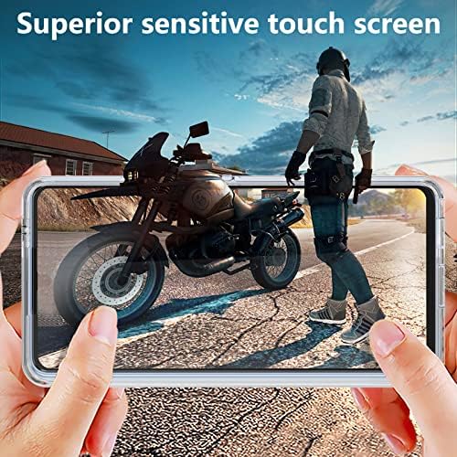 BESINPO For Samsung A53 5g Case, Samsung A53 Case, 360° Full Body Built-in Screen Protector, Rugged PC Shockproof Anti-scratch Bumper Cover For Samsung Galaxy A53 - Clear