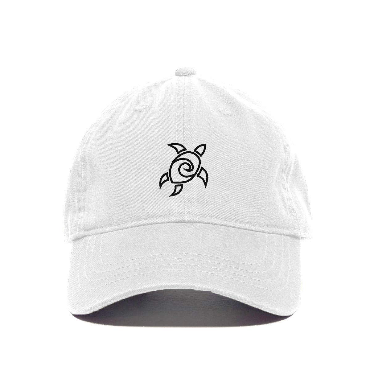 Sea Turtle Baseball Cap Embroidered Cotton Adjustable Dad Hat