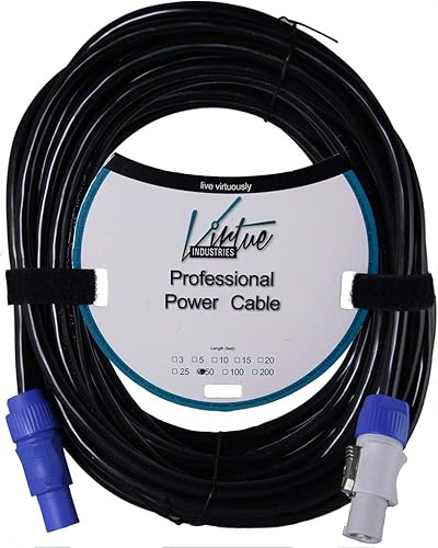 Miniatura 1 de Cable de extensión de alimentación compatible profesional de 25 pies