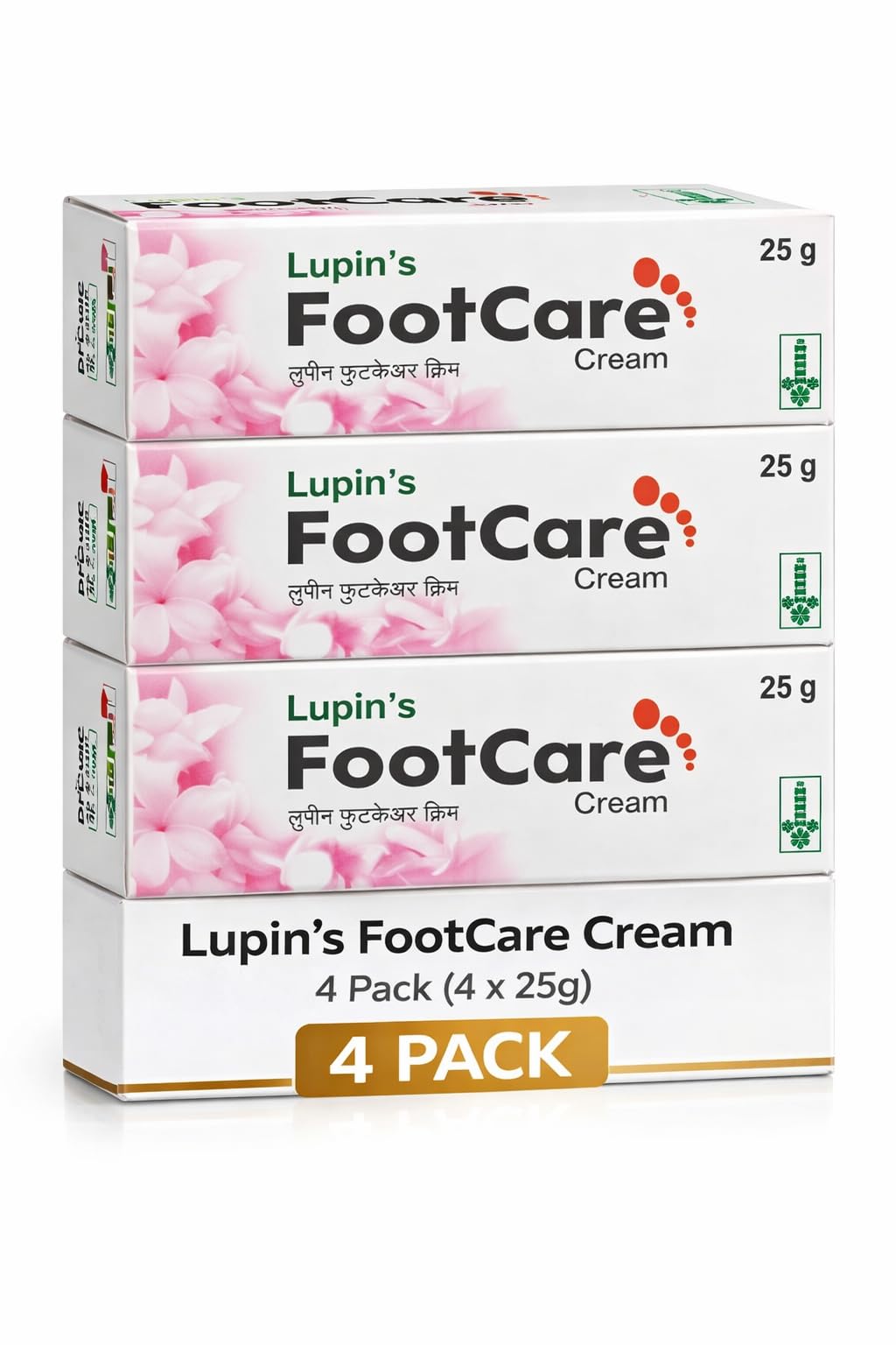 Lupin’s FootCare Cream 25 g | Moisturising Foot Cream for Cracked Heels & Dry Feet | Softens & Repairs Rough Skin- 4 Pcs.-image-3
