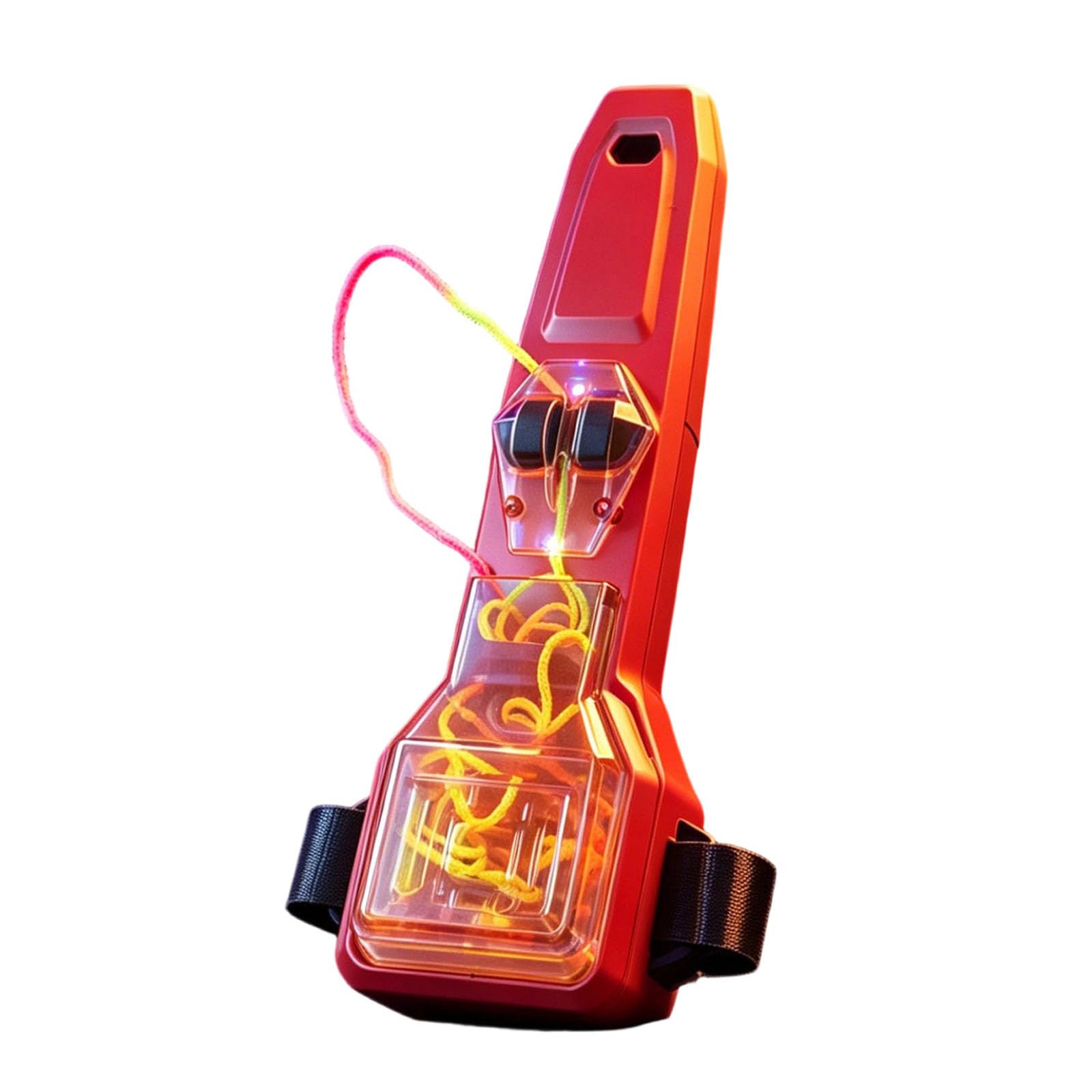 Web Slinger - Web Sling Toy,Automatic Web Shooter Outdoor Game Device,Fun Interactive Play,Rechargeable Action Play Fun for Kids,Boys Girls,Garden,Backyard,Park or Beach (Red)