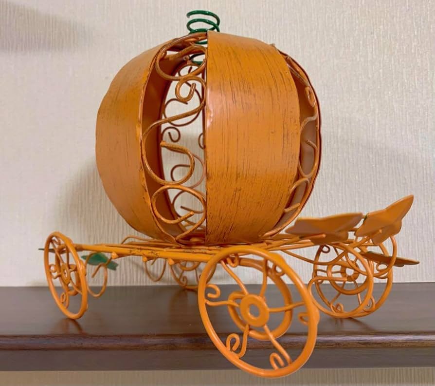 Pumpkin Carriage 35周年記念 Amazon.co.jp: Halloween Pumpkin Carriage Ornament Object