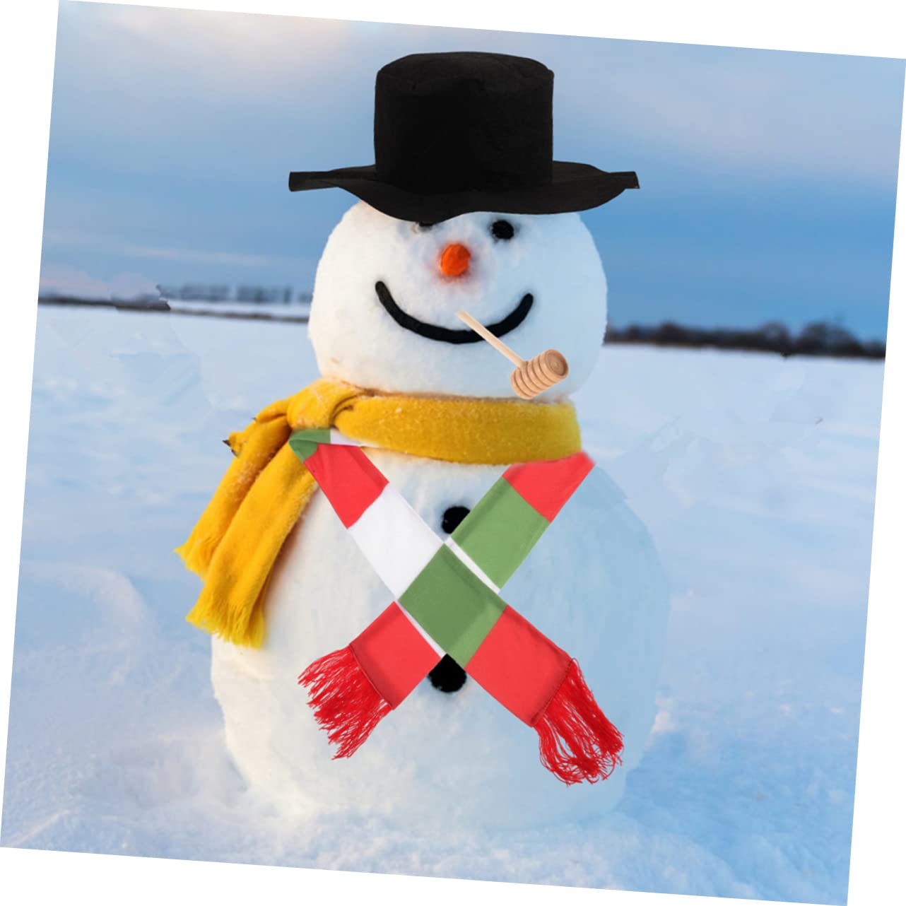 ABOOFAN 3 Juegos De Muñecos De Nieve para Vestir De Nieve Kit para Hacer Muñecos De Nieve Renos Accesorios para Vestir Muñecos De Nieve Decoraciones Navideñas para Muñecos De