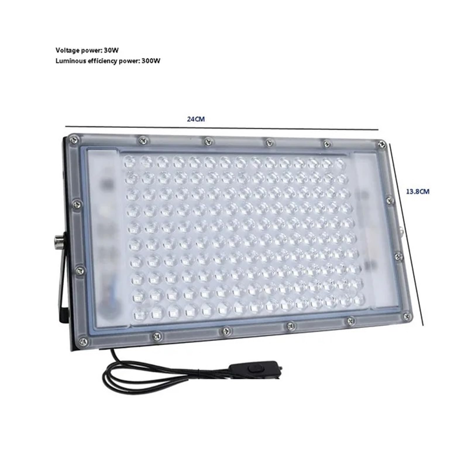 UV-LED-licht, 100W 200W 300W LED Blacklight Paars Licht