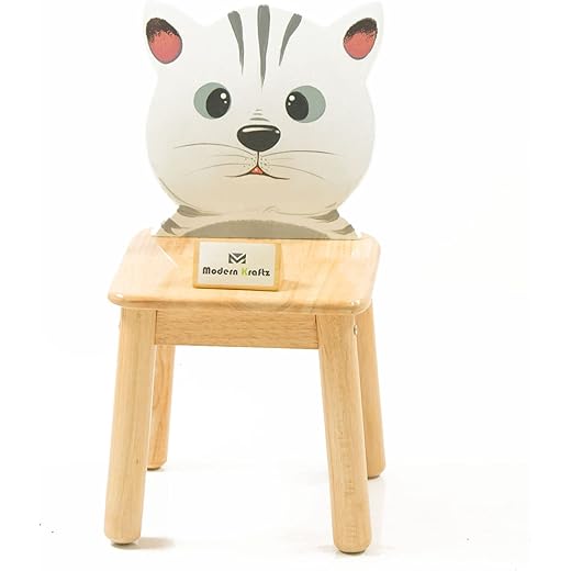 Modern Kraftz Cat Themed Kids Chair
