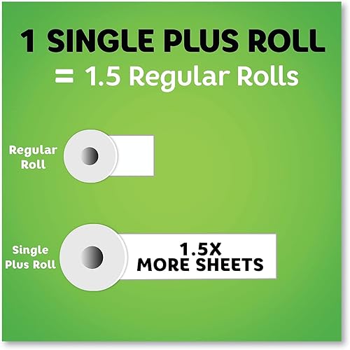 Miniatura 5 de Bounty Toallas de papel de 2 capas, 11 x 10 14 pulgadas, color blanco, paquete de 15 rollos