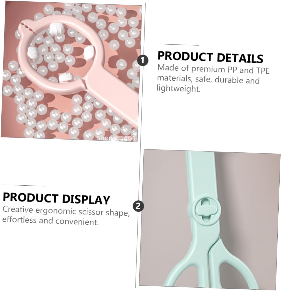 Vaguelly 2pcs Bottle Clamp Tongs for Feeding Non- Design Easy to Use Wide-mouth Bottles for Sterilizers and Hot Pan Removal