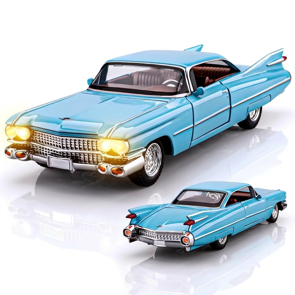Toybot 1:32 Scale Cadillac Big Rocket Die Cast Metal Model Car