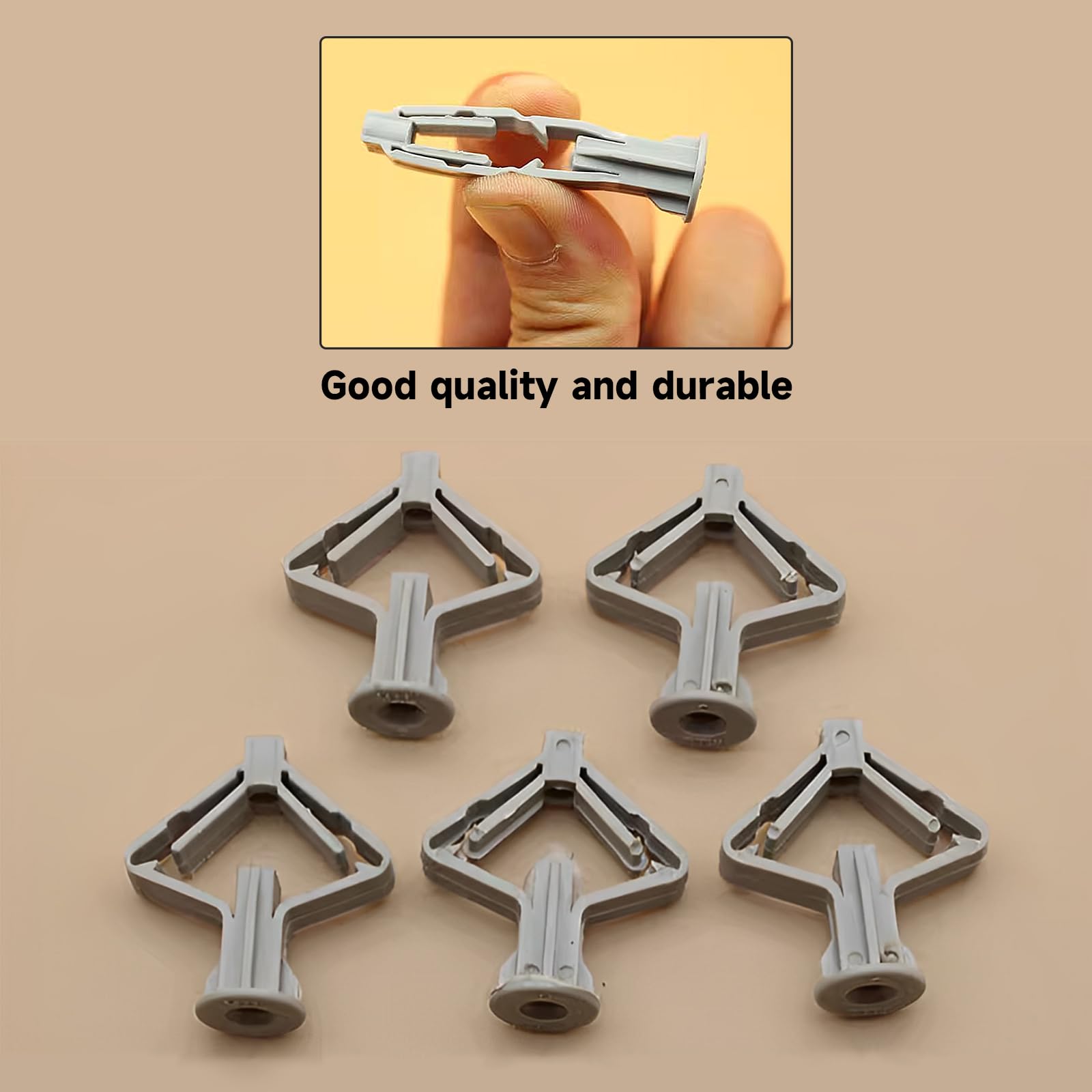 Tasselli A Farfalla Per Cartongesso Con Viti | Confezione Da 50 Pezzi | Montaggio Facile E Resistente