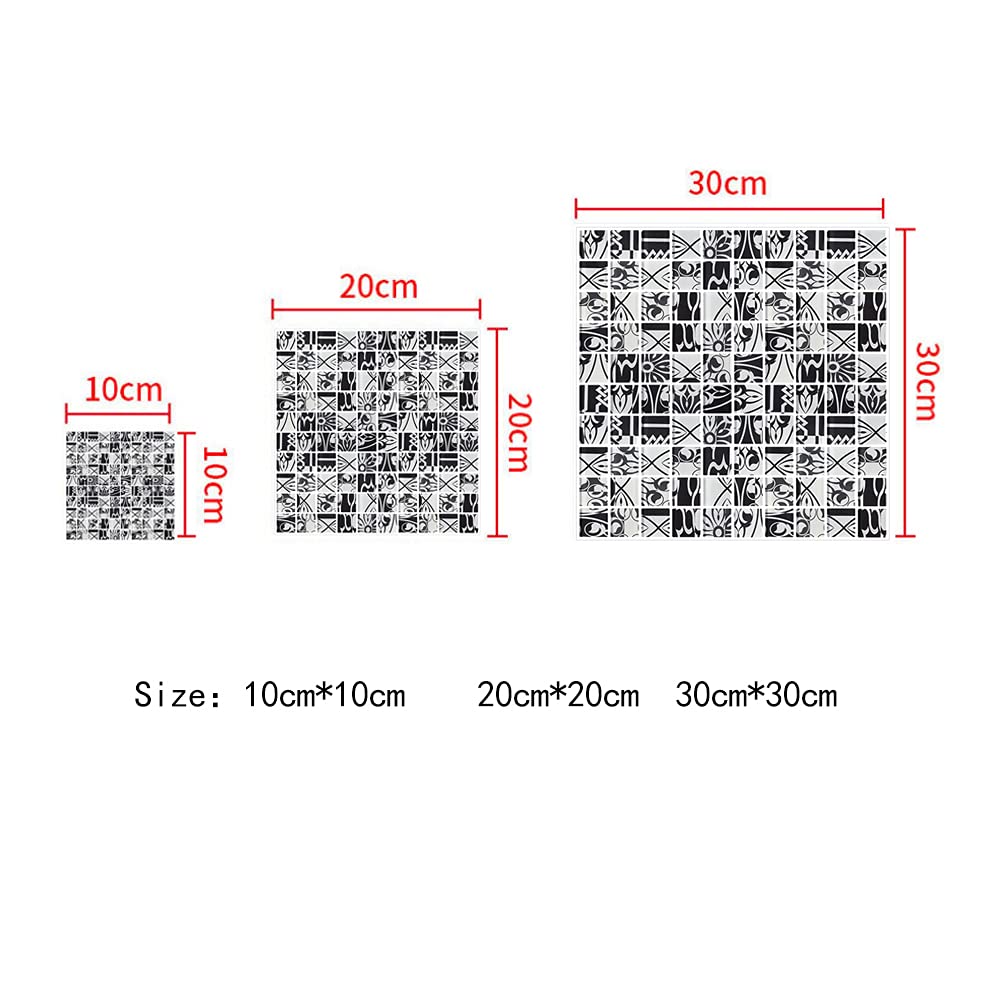 Adesivi Piastrelle Autoadesivi 36 Pz | Mosaico Rimovibile Per Cucina Bagno | Facile Applicazione - Foto 4