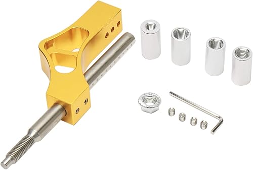 NovelBee Kit extensor de palanca de cambios de automóvil con 4 adaptadores, extensión de palanca de altura ajustable para vehículo Honda Stick Shift