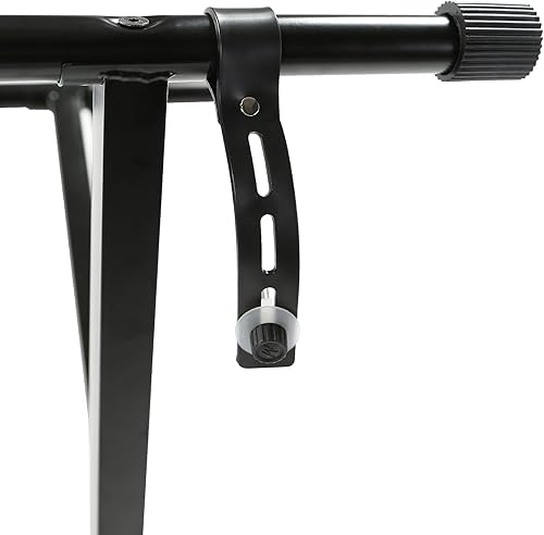Miniatura 5 de Hamzer Soporte de teclado de música ajustable estilo X
