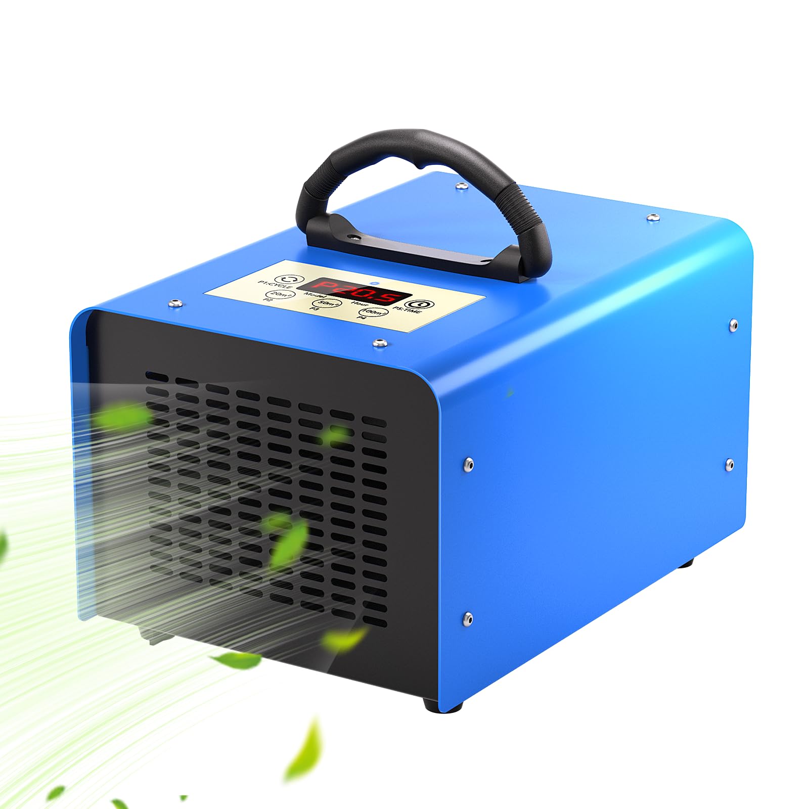 Generador de Ozono, FELLAT 30,000mg/h Purificador de Aire con Botón de Control Inteligente para 300 ㎡, Máquina de Ozono con Temporizador, Dispositivo de Ozono O3 Portátil para Hogar, Granjas