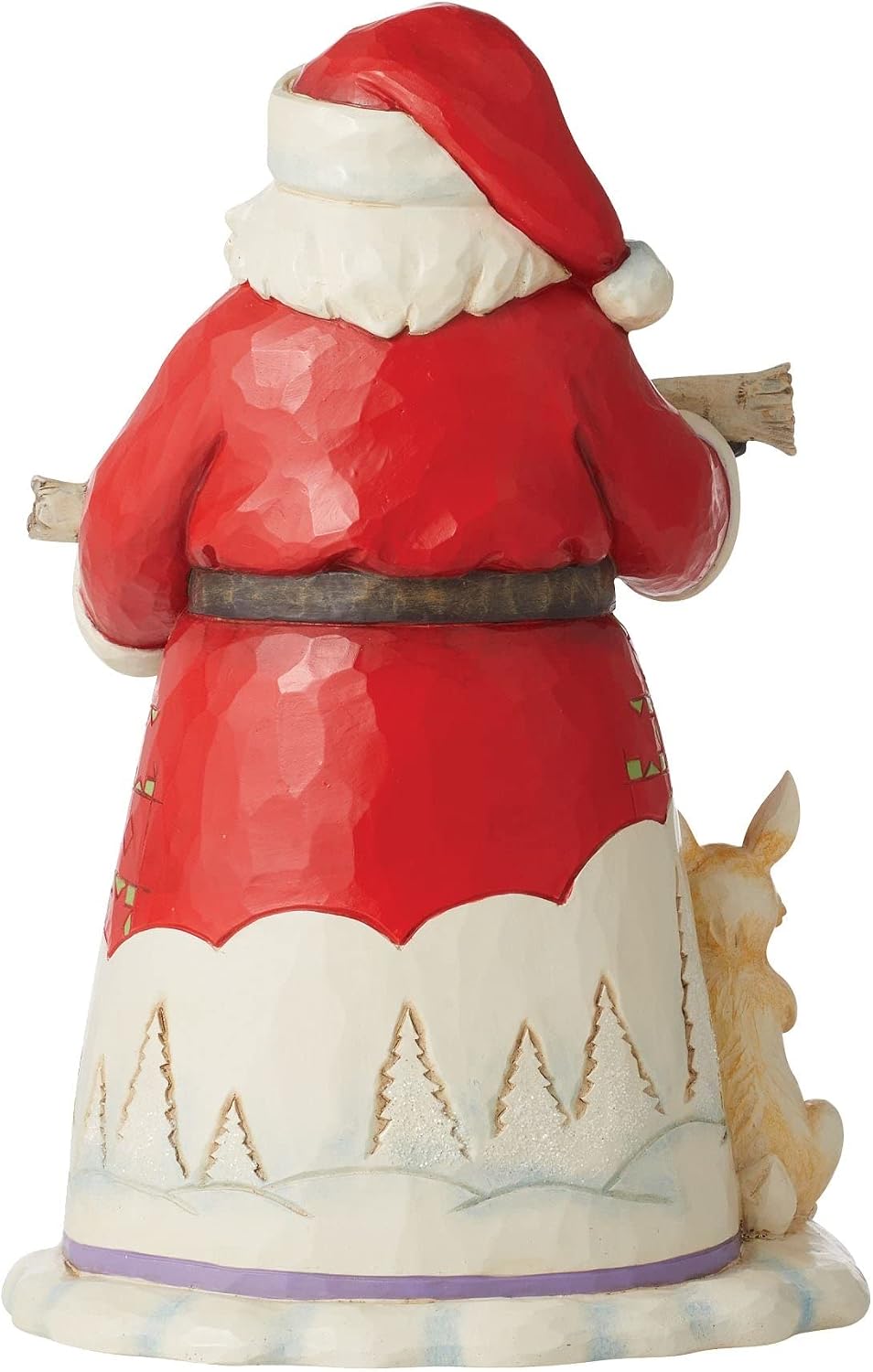 Enesco Jim Shore Heartwood Creek Santa with Animals Figurine, 8.5 Inch, Multicolor