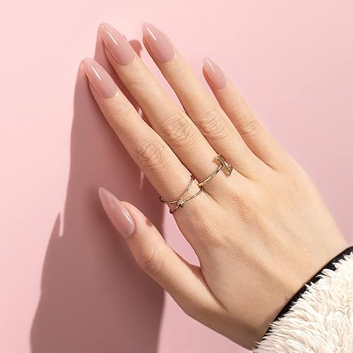 Miniatura 2 de RARJSM Esmalte de uñas de gel de color rosa pálido morado neutro tono de piel 05fl oz botella individual crema gris morado transparente transparente