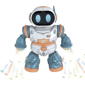 Amazon.co.jp: 子供向けロボット玩具,スマート回転ロボットの