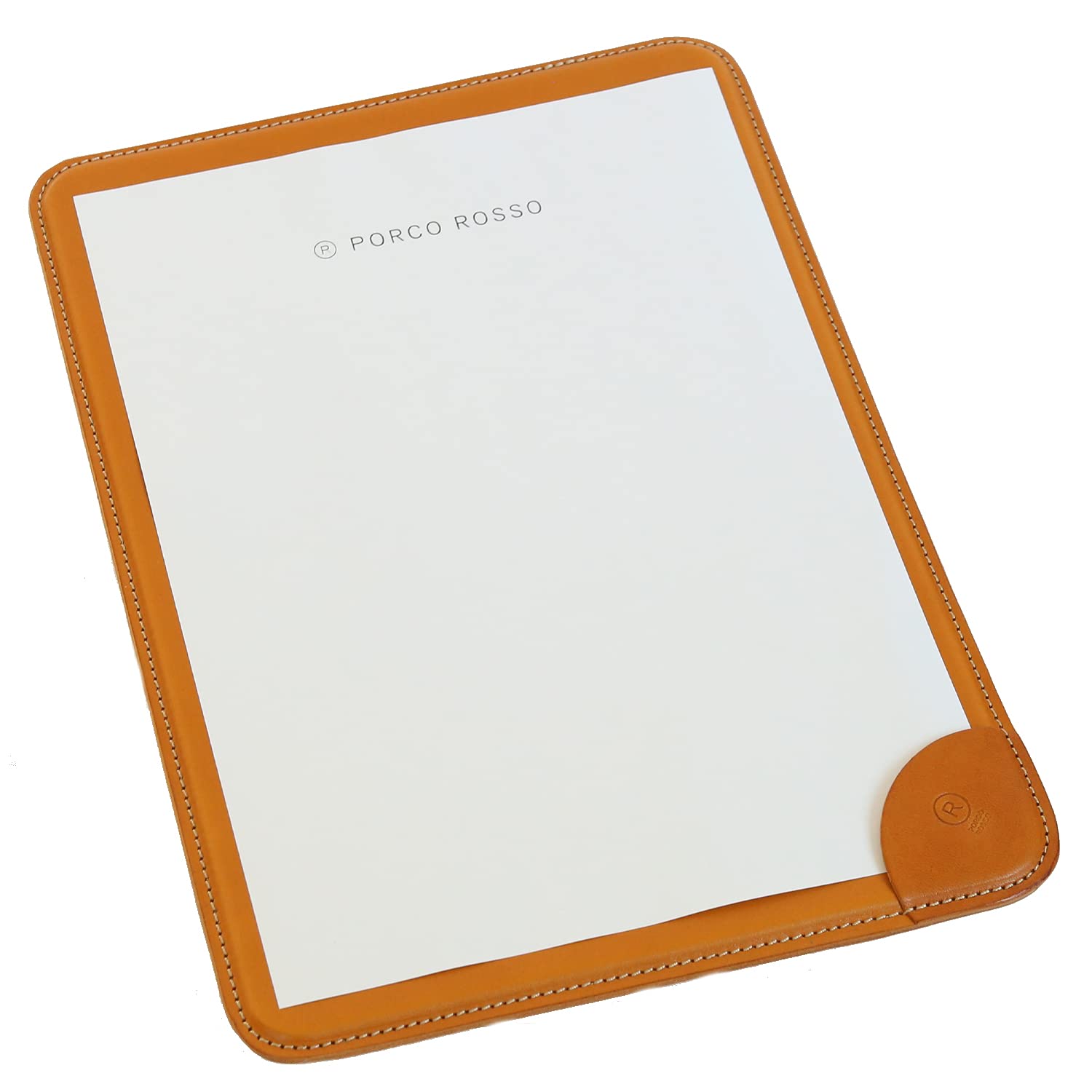 PORCO ROSSO A4サイズ バインダークリップボード　キャメル Amazon | [PORCO ROSSO] A4クリップボード オリジナル栃木レザー 日本