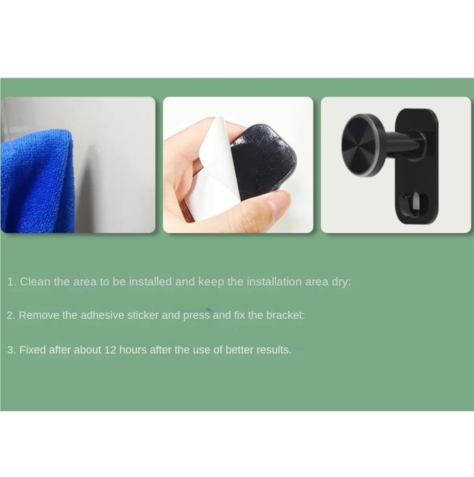 Soporte Exhibidor para Auriculares de Juego Soporte For Auriculares, Gancho For Auriculares De PC, Colgador De Auriculares Sin Perforaciones, Montado En La Pared, 2 Uds. Accesorios Gaming(Black)