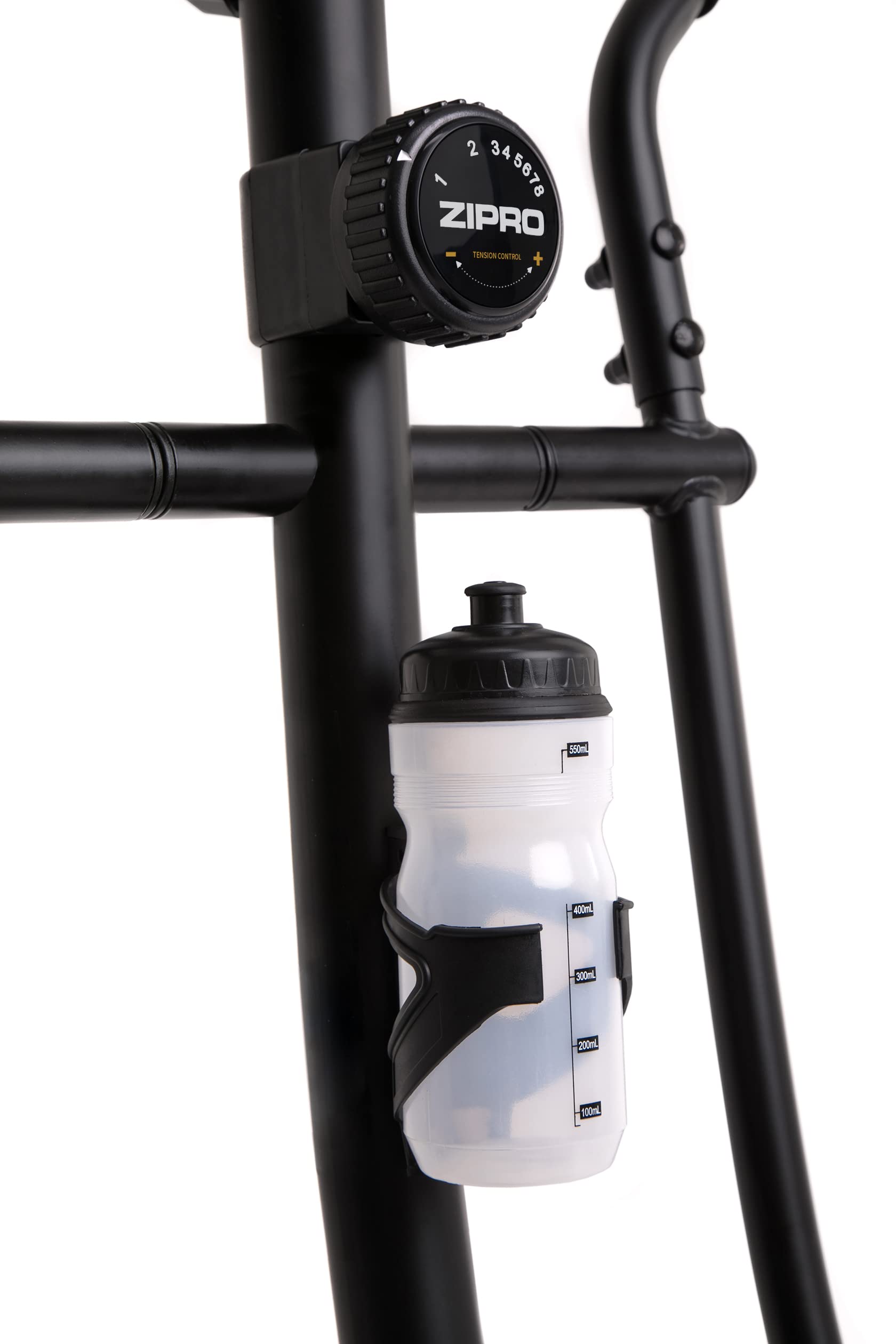 Zipro Crosstrainer Burn, elliptique jusqu'à 120 kg, équipement d'entraînement Cardio à Domicile, Appareil de Fitness, Machines d'exercice, vélo elliptique, 8 Niveaux de résistance