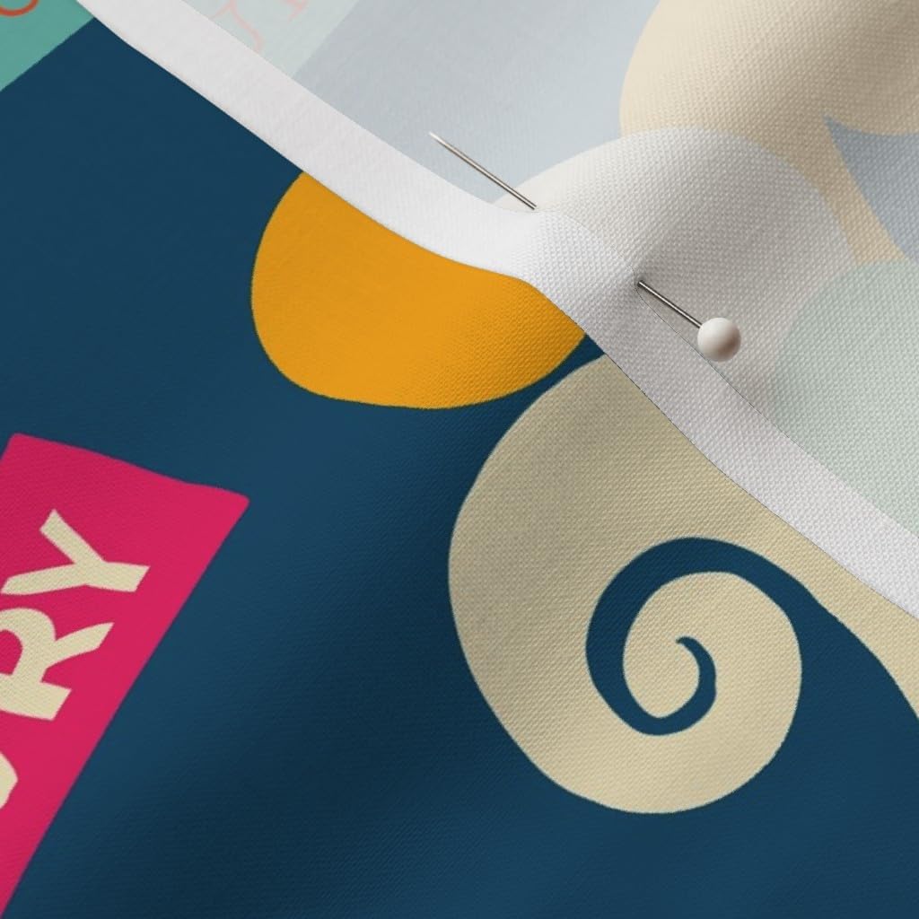 Spoonflower Fabric - Tea Cats Medium Scale Reading Books Literature Printed on Petal Signature Cotton Fabric by The Yard - Sewing Quilting Apparel Crafts Decor