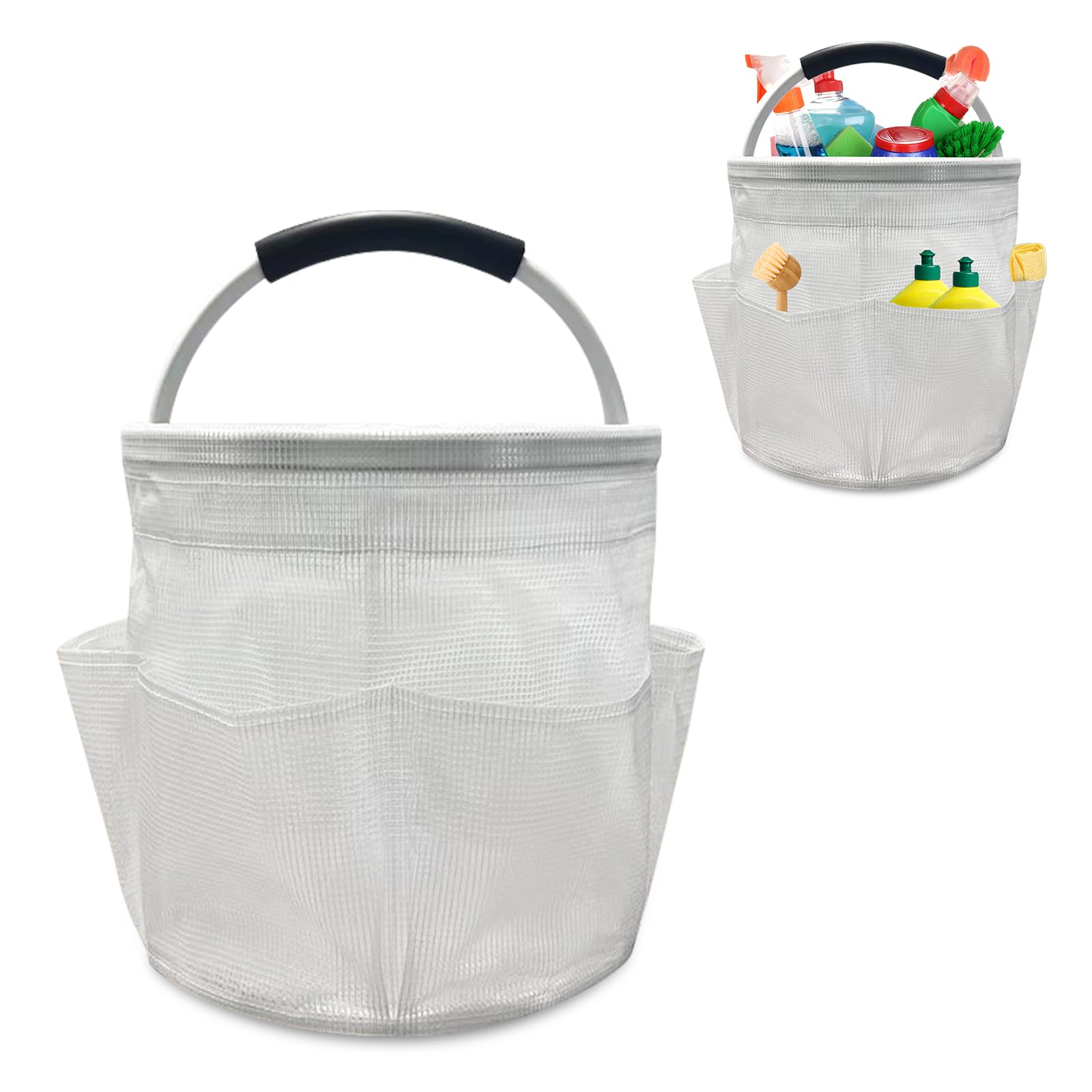 HODRANT Organizer per Caddy per La Pulizia Extra-large con Pad Robusto
