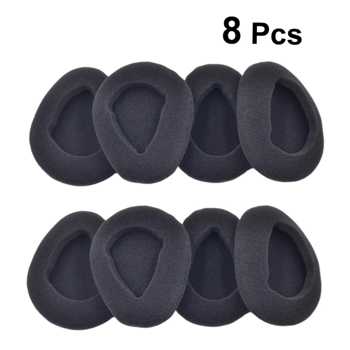 Almohadillas De Esponja para Auriculares Reemplazo De Cojines para Oídos De Aislamiento Acústico Y Compatibles Mayoría De Auriculares 8 Piezas X 3