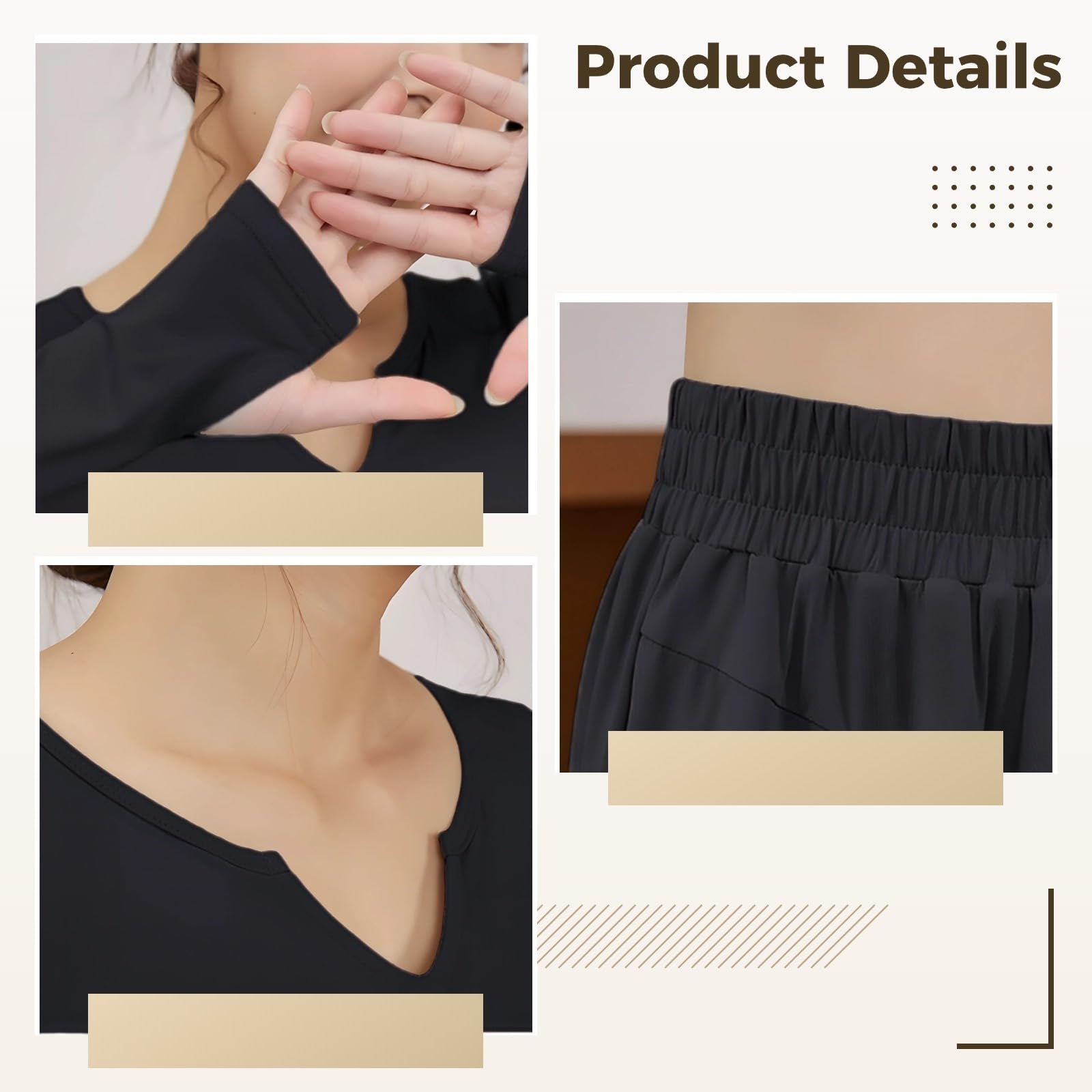 Xxl - Conjunto de 3 piezas de yoga y gimnasio para mujer, leggings, top corto y chaqueta, tela transpirable que controla la humedad, Negro, Talla única