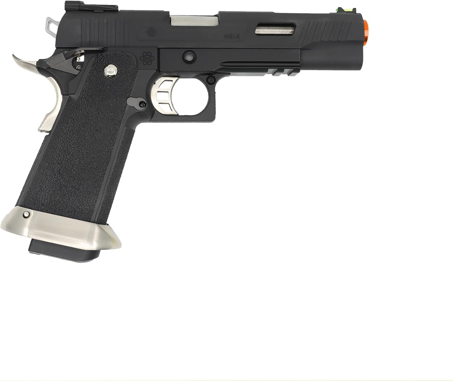 WE Hi-Capa 5.1 Airsoft, Gas Blowback, 300–330 FPS, Full Auto 6mm BB, Green Gas / CO2 Compatible, Adjustable Hop-Up, 30RD Magazine