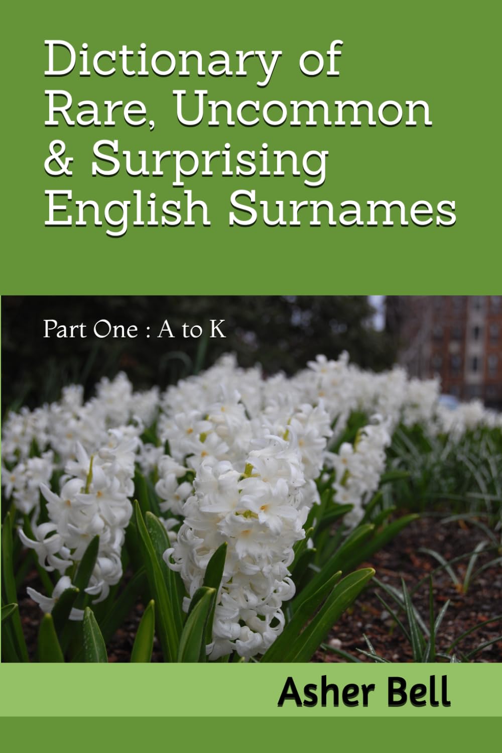 Dictionary of Rare, Uncommon & Surprising English Surnames: Part One : A to K