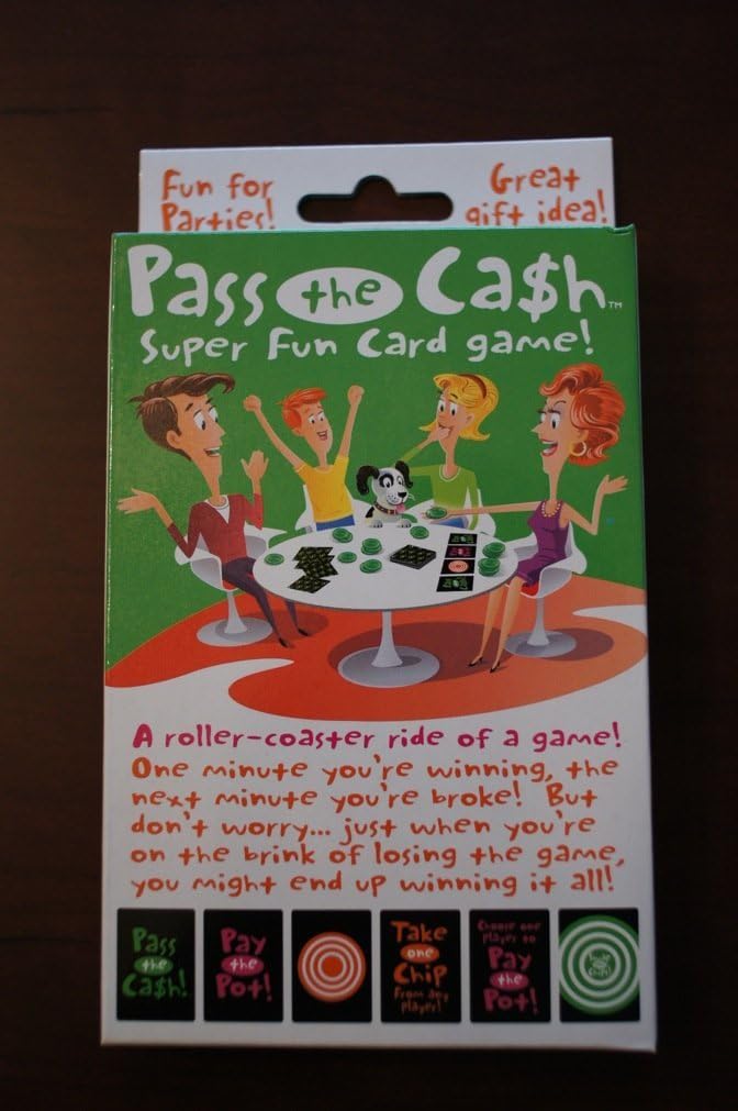 Pass The Cash Card Game Health & Household
