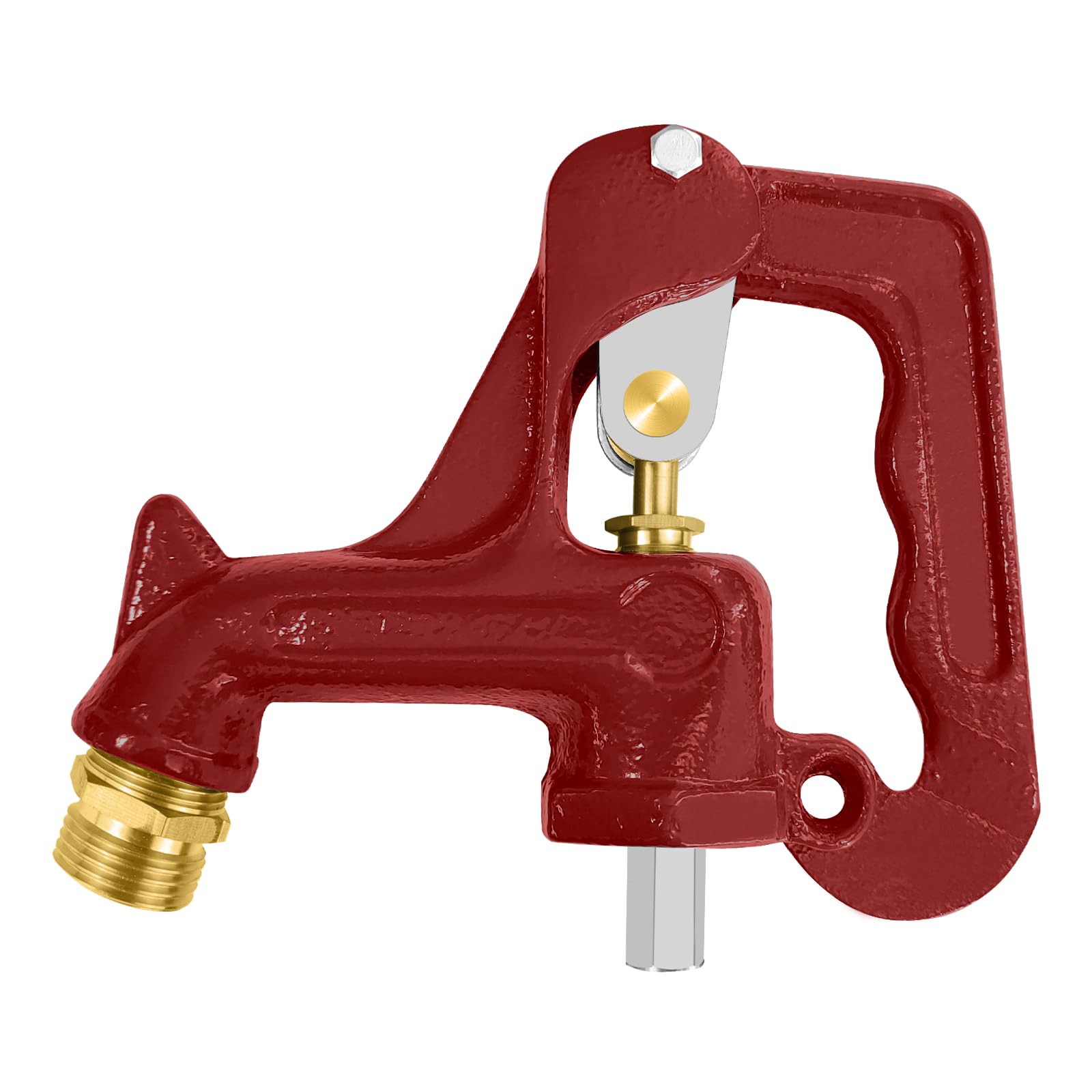 Conjunto completo de cabezal de hidrante de patio a prueba de heladas, cabezal de grifo para exteriores sin heladas, cabezal de hidrante a prueba de congelación que se adapta a tubo de rosca macho NPT