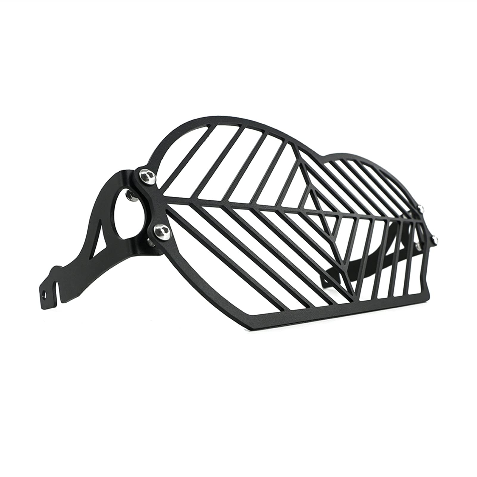 Protezione Faro In Acciaio Inox Per BMW R1200GS / ADV – 2004-2012 – Copertura Griglia Con Viti - 4