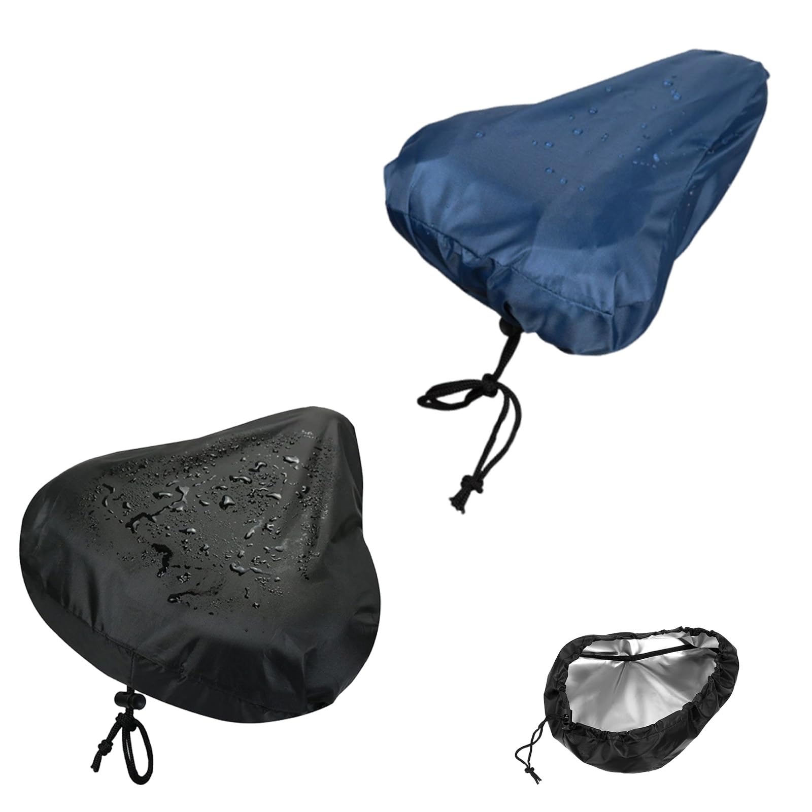 2 Pezzi Coprisella Bici Coprisedile Impermeabile per Bicicletta Cuscino per Sella per Bicicletta Protezione da Pioggia per Mountain Bike