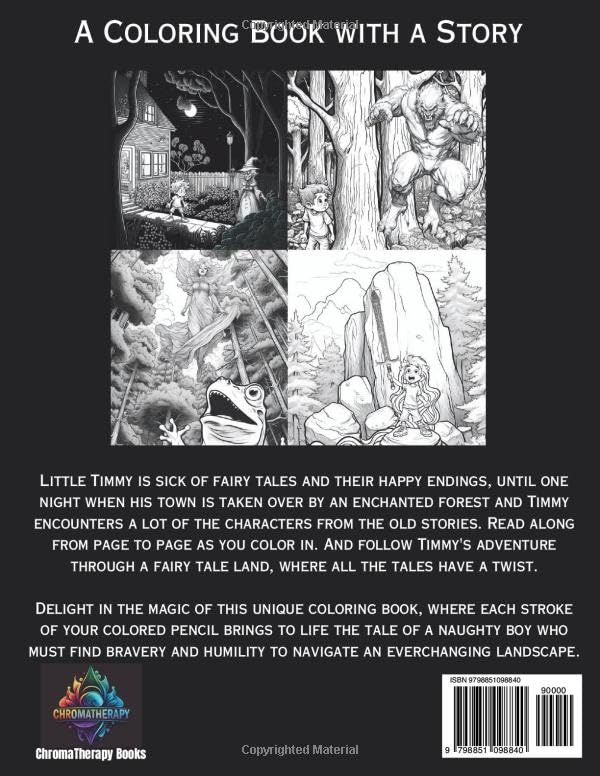 Miniatura 2 de Twisted Timmy's Grim Adventure Storybook Coloring Book