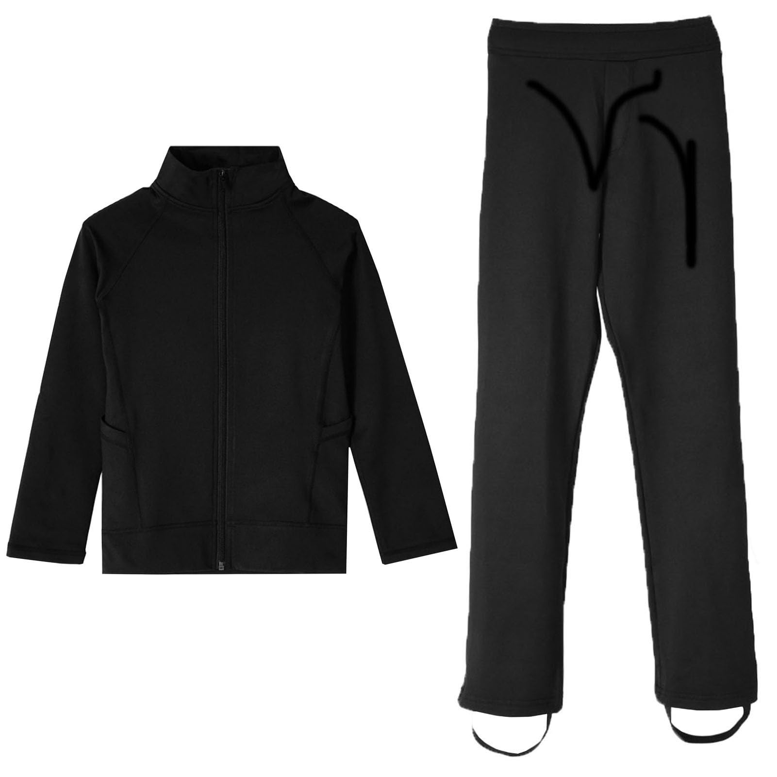 Vestes patinage glace avec pantalon Escapade haute flexibilité et design épuré