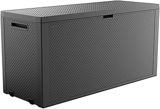 Keter Emily - Caja de jardín (277 L), Color Rosa