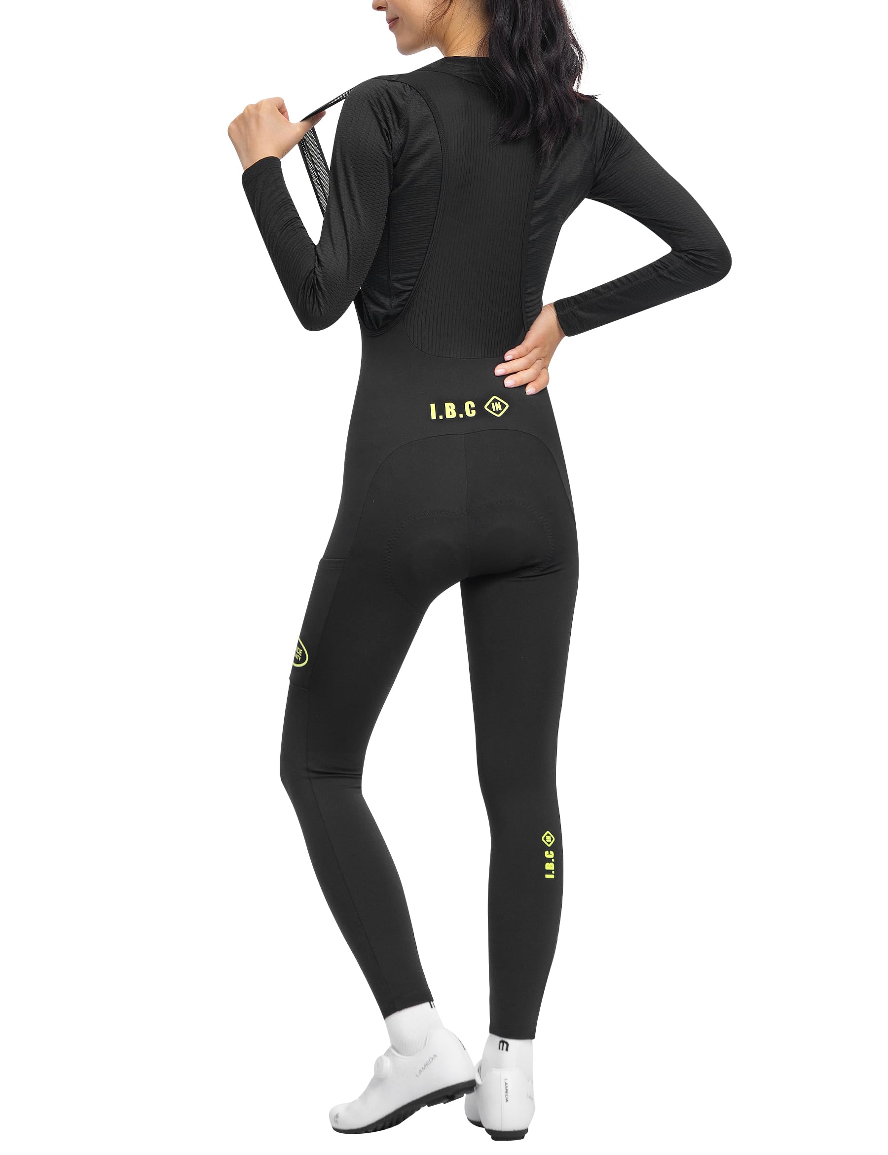 INBIKE Pantalons VTT Femme Cuissard Long Cyclsime Hiver Thermique et Respirant