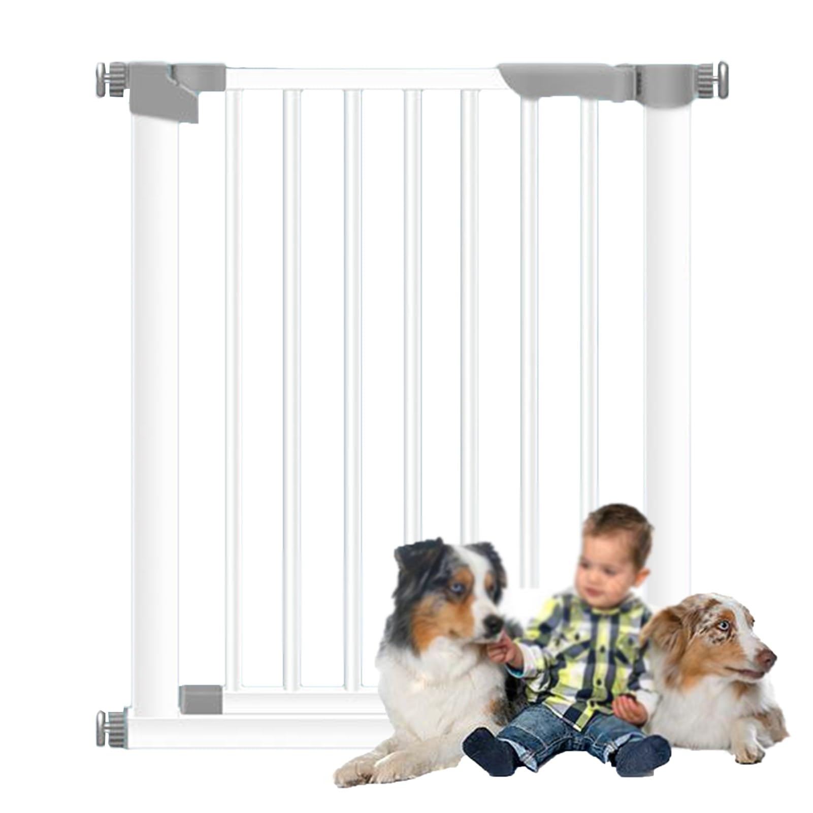 Barrière d'escalier 26 à 33 pouces réglable pour protéger les murs