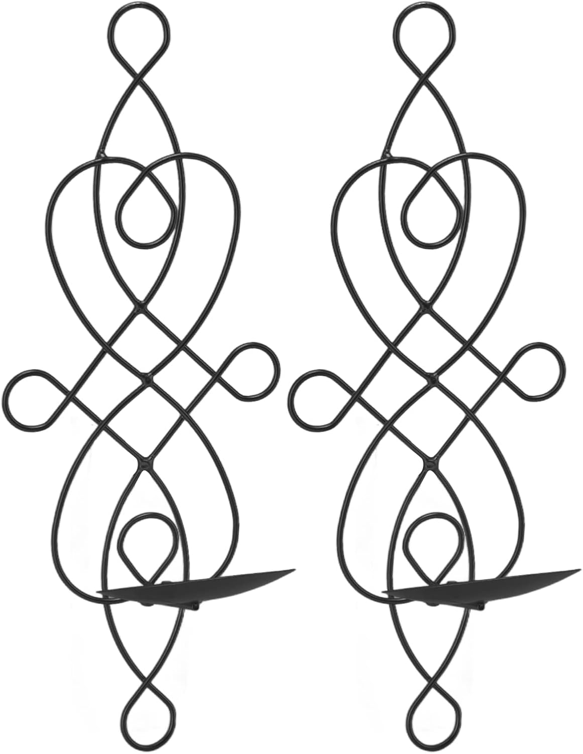 Iron Wall Candle Sconce Holder Candle Holder Wall Metal