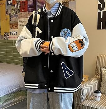Amazon | [BREAORTION] ジャケット メンズ スタジャン アメカジ