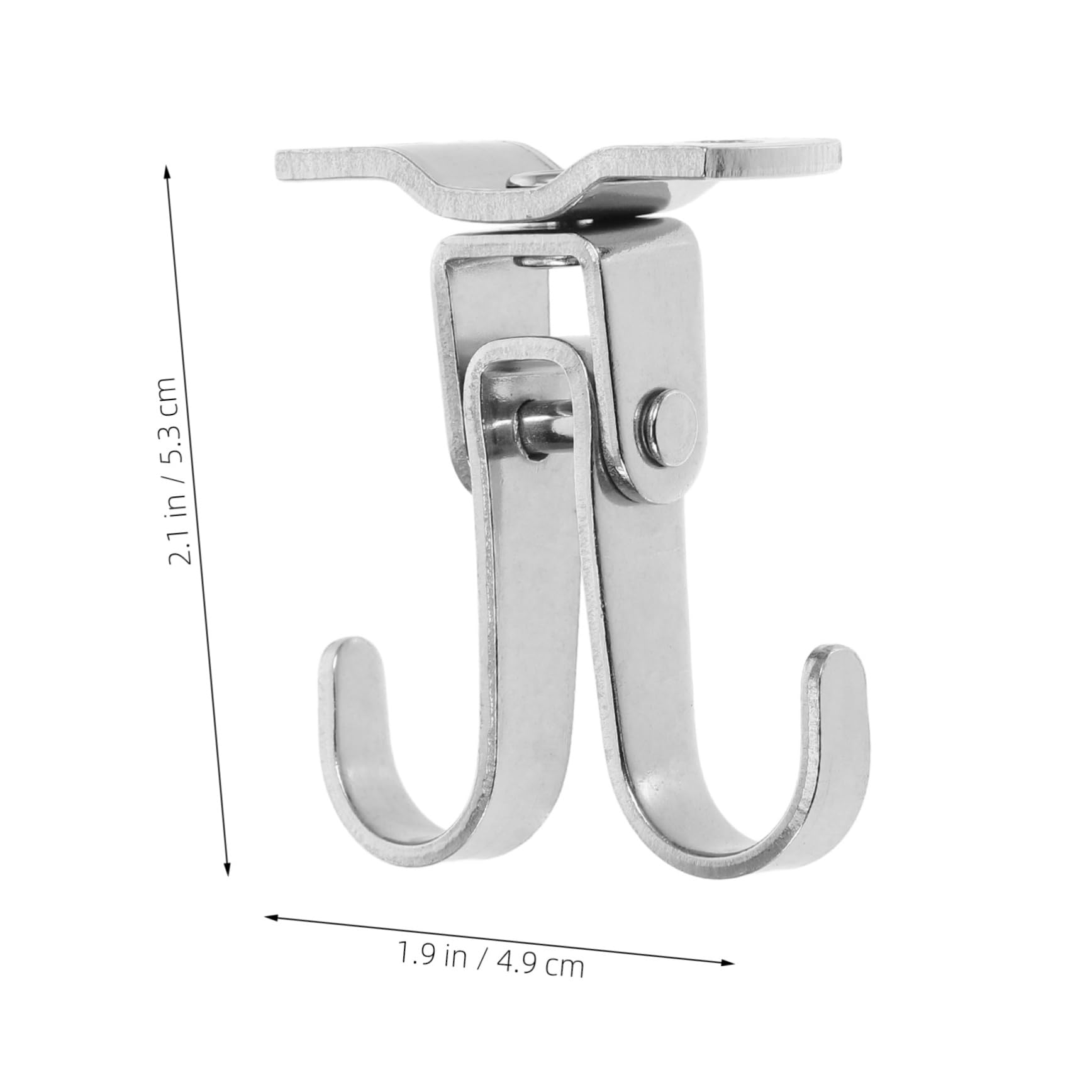 Hohopeti Multi-Purpose Ceiling Hooks Heavy Duty Metal Hooks for Wall for Hanging Decorative Hangers