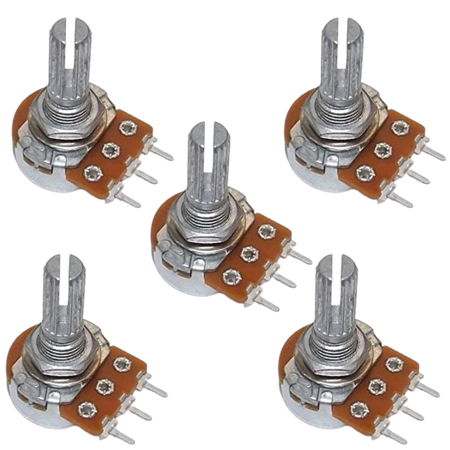UNIVERSAL HUB 5Pcs 10K ohm potentiometer, single variable resistor (Round) (B09QYXW3D5) Amazon Price History, Amazon Price Tracker