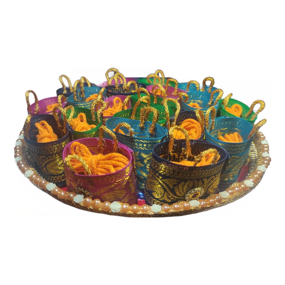 Thamboolam Return Gift Set - Turmeric & Kumkum -6