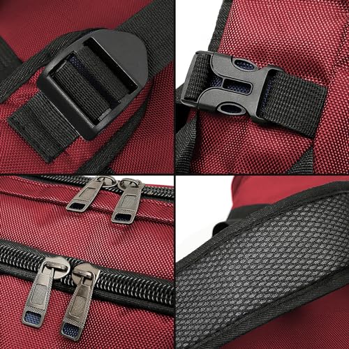 Image of Art Portfolio Carry Bag 4K Oxford Artist Backpack Adjustable Shoulder Bag Tote Artist Portfolios Case Water-Resistant Drawing Board Bag for Art Supplies Storage Transport Traveling, 26 x 18 Inch