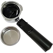 51mm Bottomless Portafilter With 60mm Holder, Reusable Filter ,Compatible For Homix,Espresso Machines 15-20 Bar, Leak-Resistant Design