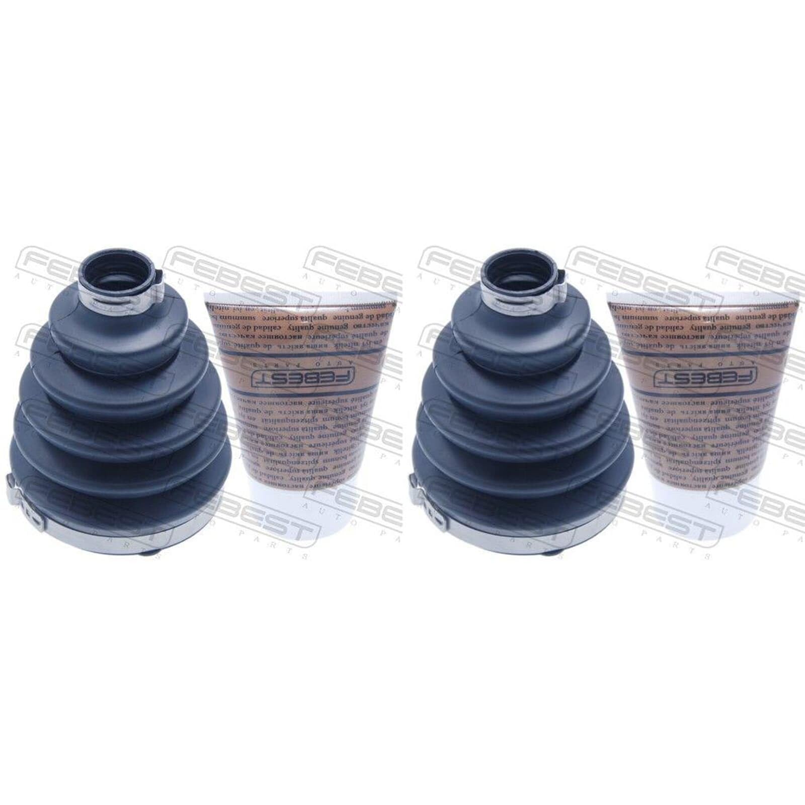 2X Febest Achsmanschetten Satz Radseitig | 2x 2117P-CA223 passend für Cadillac Srx Cruz