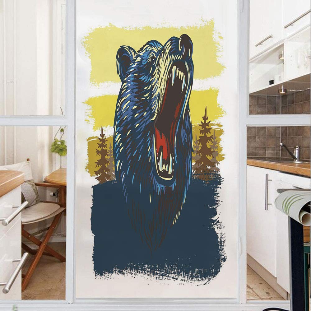 Free Bear Stained Glass Pattern Lena Patterns