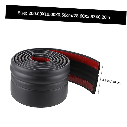 Miniatura 8 de Adhesivos de pared de 1 rollo de tiras adhesivas autoflexibles, base de calafateo autoespejo, riel de piso, despegar el techo, adhesivo para