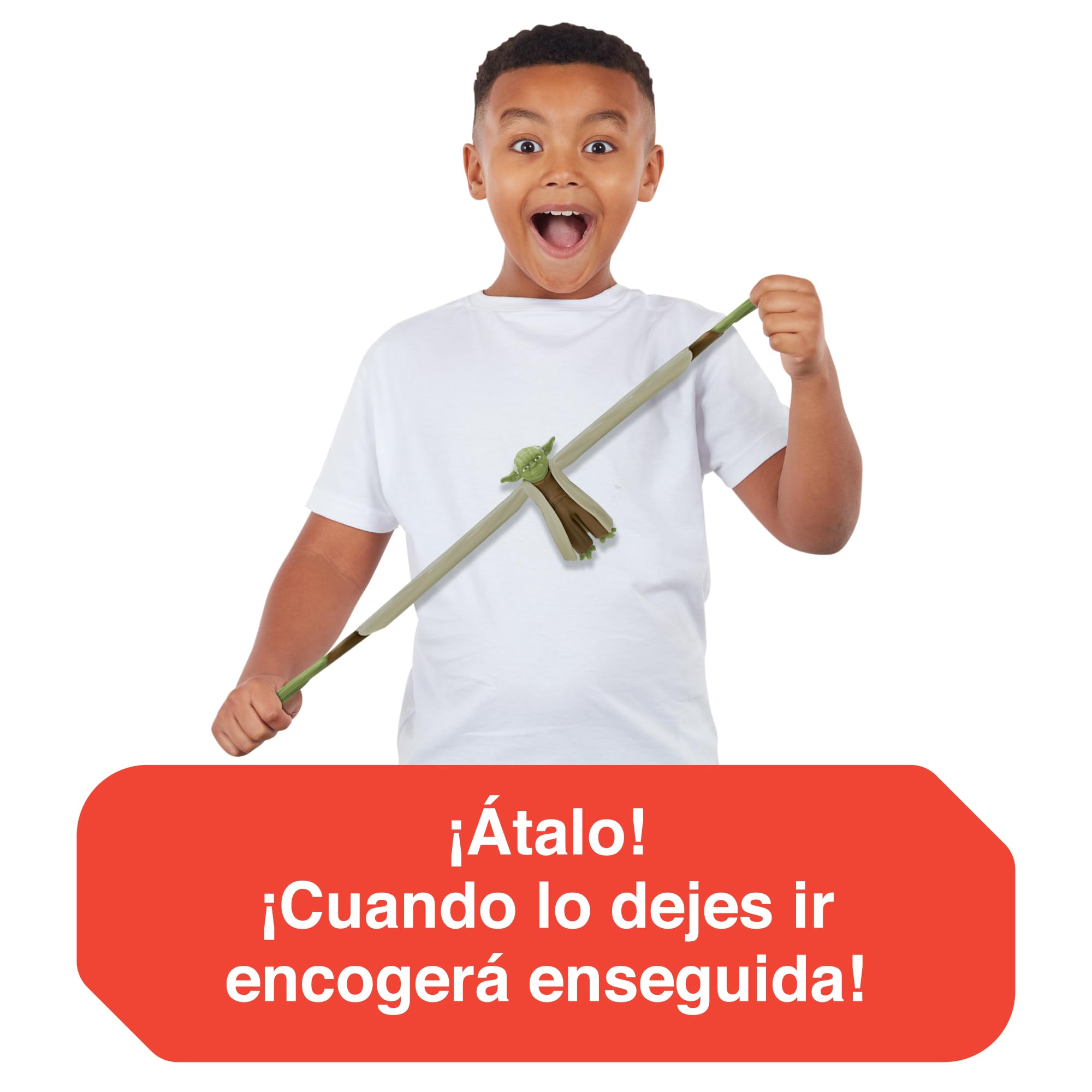 Stretch Armstrong STAR WARS Boba Yoda – Figura Elasticizzata Da 18 Cm – Collezionabile E Allungabile Fino A 4 Volte – Giocattolo Ufficiale Per Bambini Dai 5 Anni